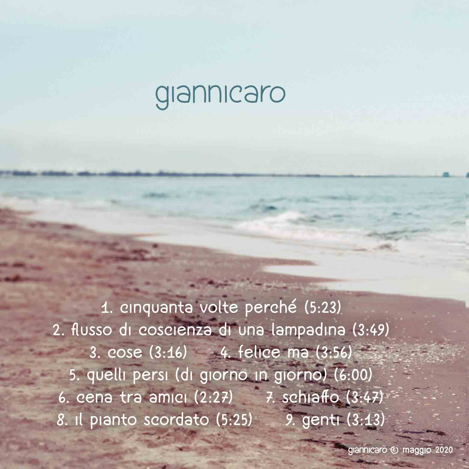 Giannicaro - front